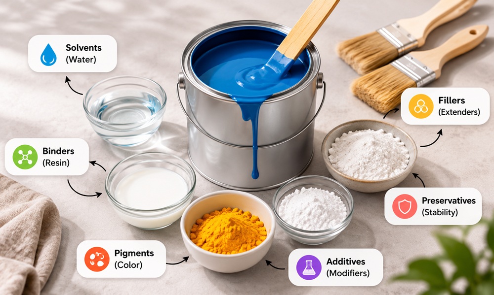 What Elements Are Used to Make Paint? A Simple Breakdown