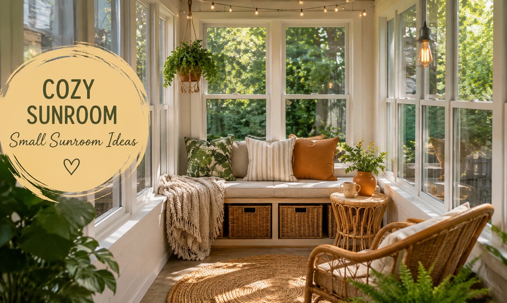 Cozy Small Sunroom Ideas to Make the Most of Your Space
